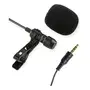 Micrófono Corbatero Hügel Bn140 Dinámico Cardioide Para Celular Negro