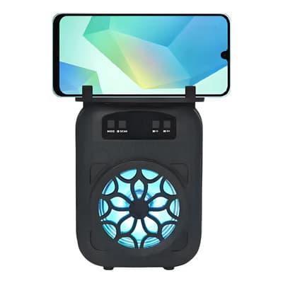 Parlante Portátil Fan Pro Lm-s375 Bluetooth 500w Usb Radio Fm Negro