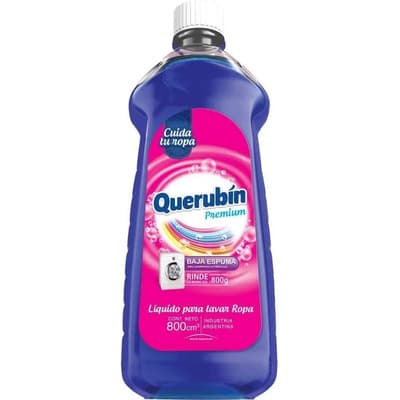 Querubín Jabón Líquido Para Ropa 800ml Floral Antibacterial Manchas