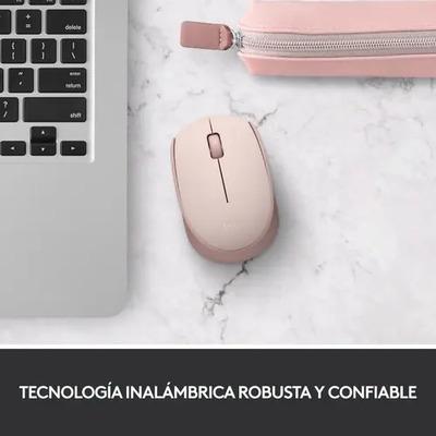 Mouse Inalambrico Logitech M170 - Color Rosa