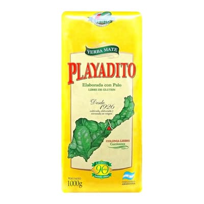 Yerba Mate Playadito Tradicional 1000 Grs