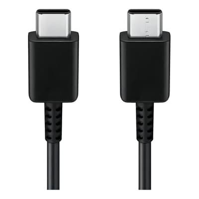 Cable Usb Tipo C A C Type Celular Carga Rapida 3 Mts Noga C3 Color Negro
