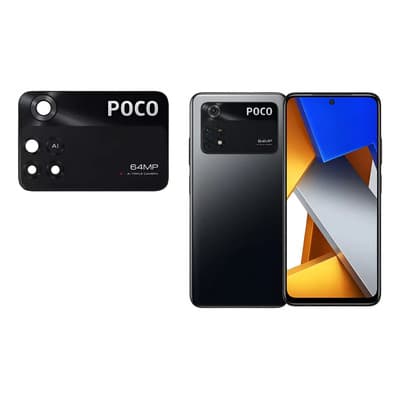 Vidrio Lente De Cámaras Trasera Para Xiaomi Poco M4 Pro 4g