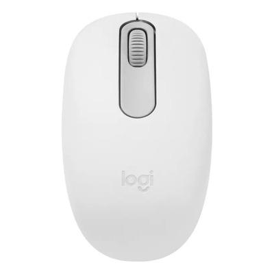Mouse Inalámbrico Logitech M196 Bluetooth Oficina Comodo Color Blanco