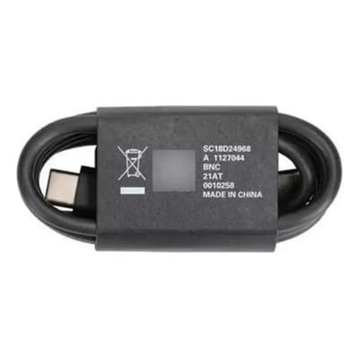 Cable Usb Para Motorola Tipo C A C 6.5a 68w 125w 100% Color Negro