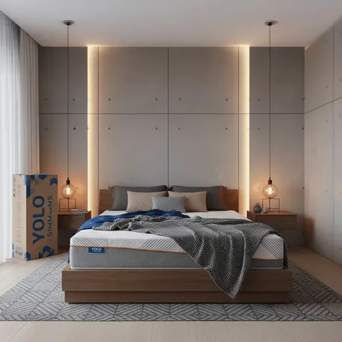 Colchón En Caja Yolo By Simmons Queen Size 200x160