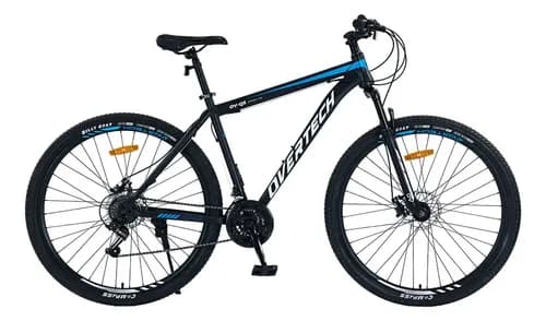 Bicicleta Mtb Overtech R29 Q5 21v Freno A Disco Shimano 12x Color Negro/azul/blanco Tamaño Del Cuadro S