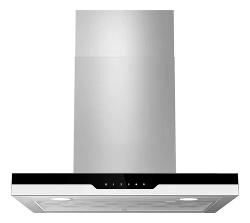 Campana Extractora Pared Digital Touch Borgen Novaline 60 Cm Plateado