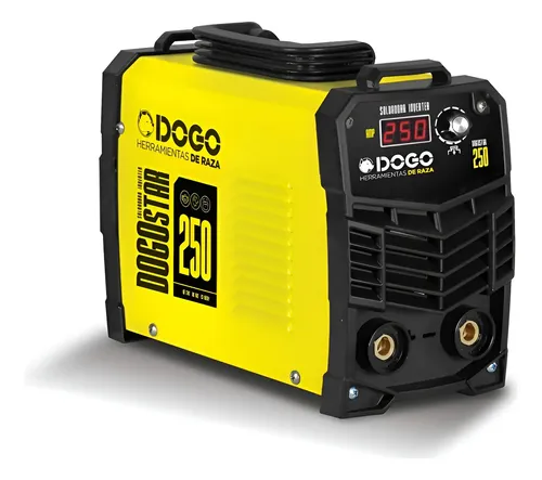 Soldadora Inverter Dogostar 250a Profesional Igbt Handy Iron Amarillo