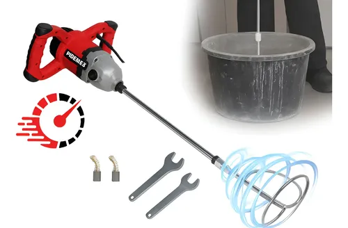 Mezclador Electrico De Pintura Yeso Masilla 1400w