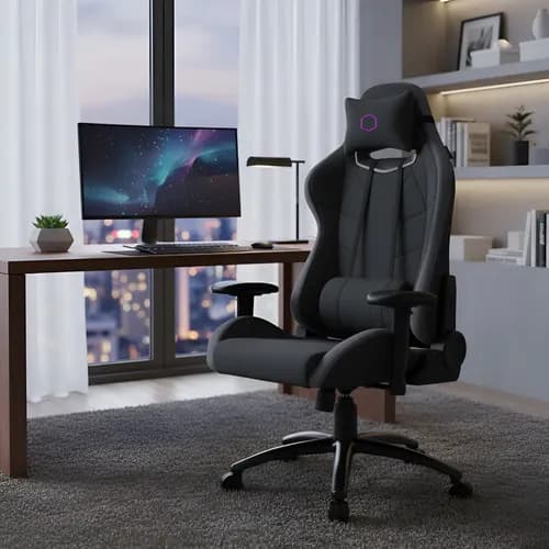 Silla Gamer Cooler Master Cmi-gcr2c-bk Ergonómica 150kg Reclinable