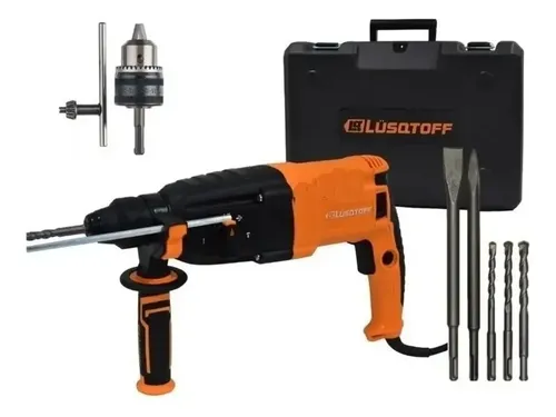 Rotomartillo Taladro Percutor 850w Sds Plus Mandril 13mm Naranja 50