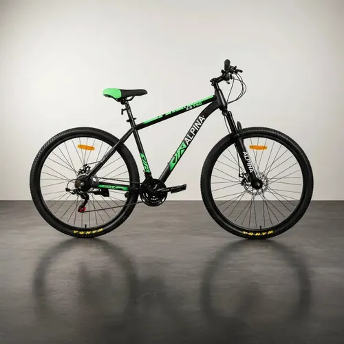 Bicicleta Alpina Mtb 2.0 R 29 21v Freno Disco Full Shimano Color Negro Verde 2.0 Std2 Tamaño Del Cuadro L