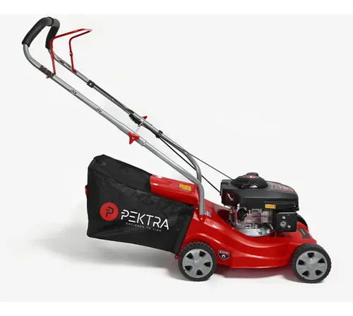 Cortadora De Césped Naftera Pektra 3.5 Hp 4t Combustión Rojo