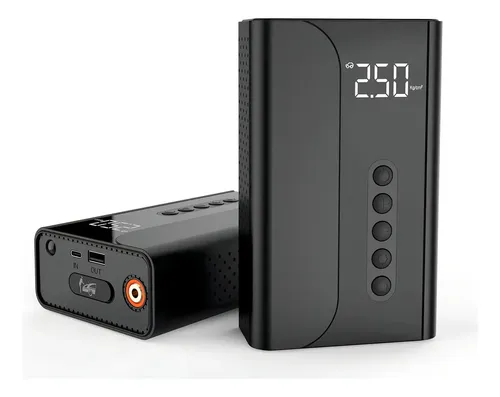 Cargador Arrancador Batería Auto Portátil Rapikits Air-st 12v Inflador 600a 1000a