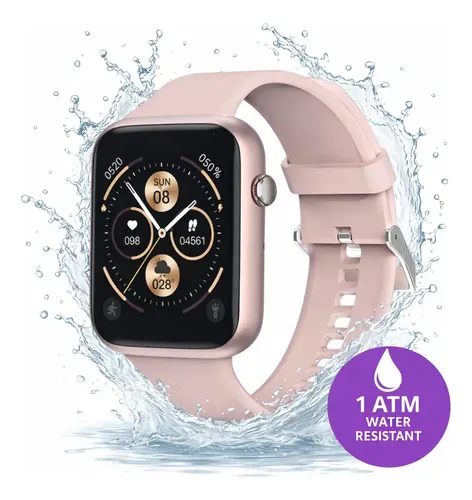 Smartwatch Reloj Inteligente Jd Capri Rosa 1.83 Llamadas Bluetooth Múltiples Modos Deportivos Resistente Al Agua Presión Arterial Spo2 Control De Música Smart Watch Rosa Claro