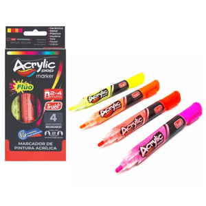 Marcador De Pintura Acrilica Trabi 34089 Carti S.A