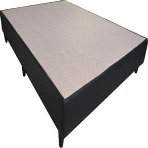 Base Sommier 2 Plazas Negro