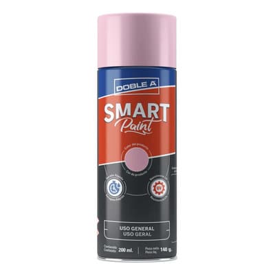 Pintura Aerosol Uso General Smart Paint 200ml /140gr Doble A Color Rosa Brillante