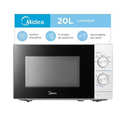Microondas Midea 20 L Mecánico Blanco