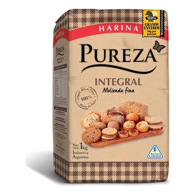 Harina Pureza Integral 1kg.