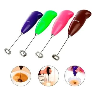 Batidor De Mano Hongxin Ms3089 A Pilas Para Leche Café Espuma Vario