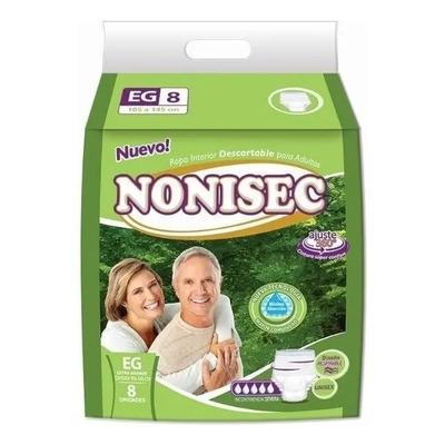 Nonisec Ropa Interior Descartable Para Adulto Eg X8 Unidades