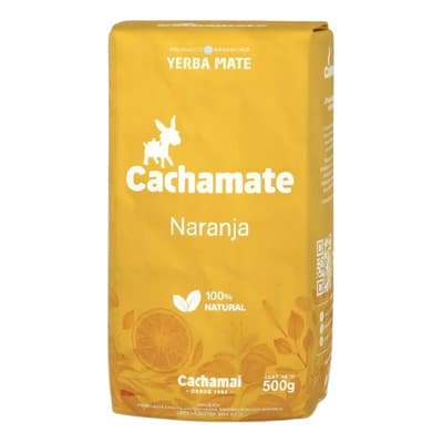 Yerba Cachamate Suave Con Naranja 500g Rinde Mas Mates!