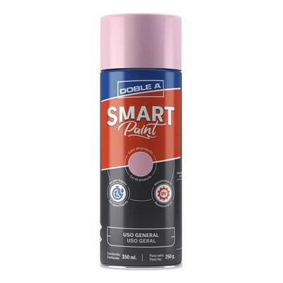 Pintura Aerosol Uso General Smart Paint 350ml /250gr Doble A Color Rosa