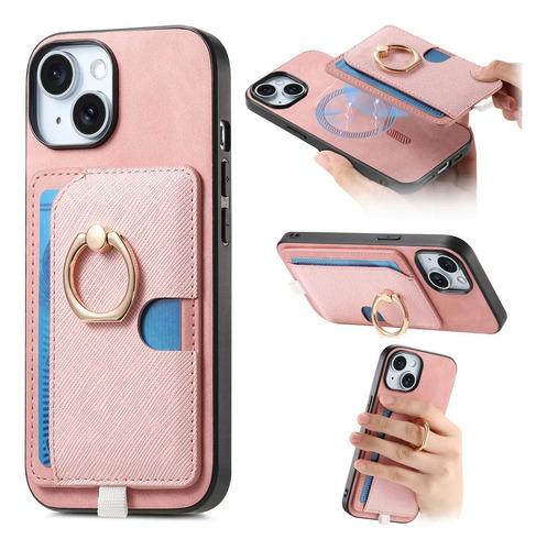 Funda Tipo Cartera Para iPhone Series Con Tarjetero Para