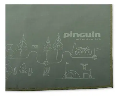 Pinguin Micro Towel Map L Toalla Secado Rápido