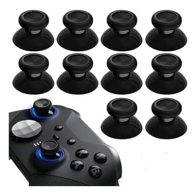 Hongo Compatible Joystick Xbox One / One S X 10 Unidades Negro