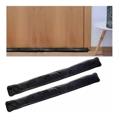 Zocalo Para Puerta 80cm Anti Insectos Ahorra Energia Color Marrón