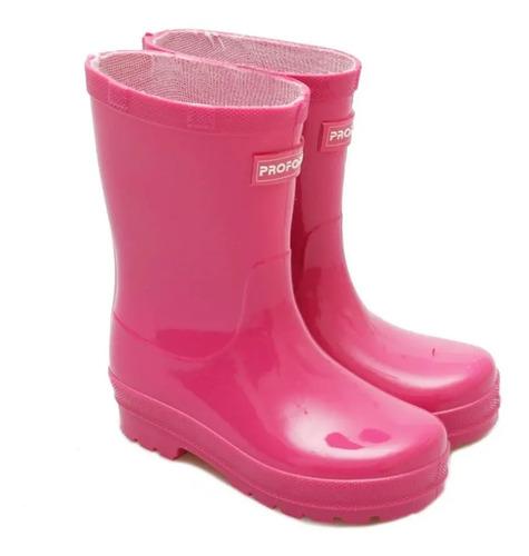 Bota De Lluvia Mujer Infantil Caña Media Proforce Art 6200