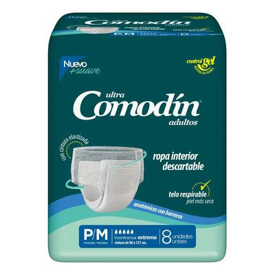 Comodin Ropa Interior Descartable P/m X 8un Pequeño/mediano