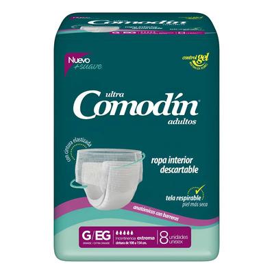 Ropa Interior Descartable Comodin G/xg X 8 Un G/eg