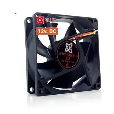 Turbina Fan Cooler 12v 80x80 X25mm Buje Vt-fans