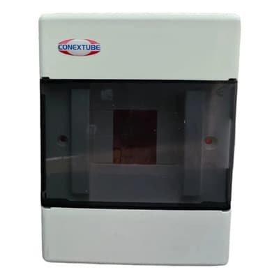 Tablero Gabinete Luxury 4 Bocas Embutir Termicas Conextube