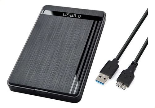 Carcasa Disco Duro Externo Usb 3.0 Sata 2.5 Adata Negro