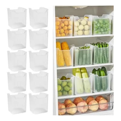 Para Caja Organizadora Para Refrigerador De 10 Piezas,