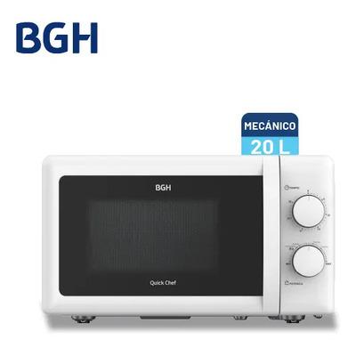 Microondas B120m20 Mecánico Quick Chef Blanco 20 Litros