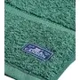 Juego Toalla Toallón Liso Cannon 520 Gramos Algodón Color Verde Oscuro Lisa