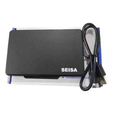 Carry Disk Seisa Dn-k2502 Usb 2.0 Para Disco Duro Externo 2.5 Hdd/ssd Negro