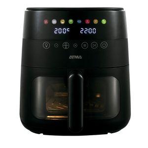 Freidora de Aire ATMA con Visor FR246ABP 6Lts Negro